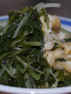 簡単☆水菜の炊いたん-レシピのメイン写真