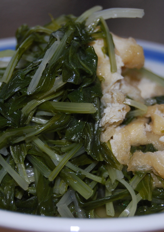 簡単☆水菜の炊いたん-レシピのメイン写真