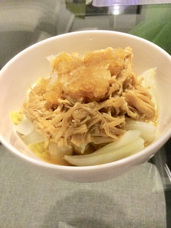 白菜となめ茸に大根おろし。-レシピのメイン写真