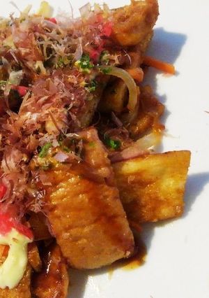 パン耳で焼きそば。焼き耳-レシピのメイン写真