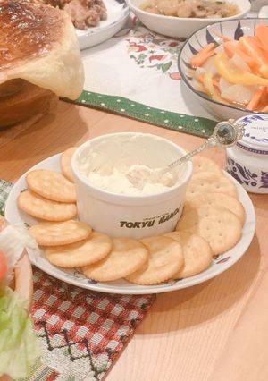 簡単！はちみつクリームーチーズ カナッペ-レシピのメイン写真