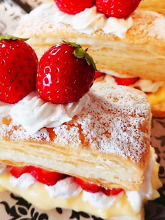 市販のパイシートで簡単ミルフィーユ♡-レシピのメイン写真