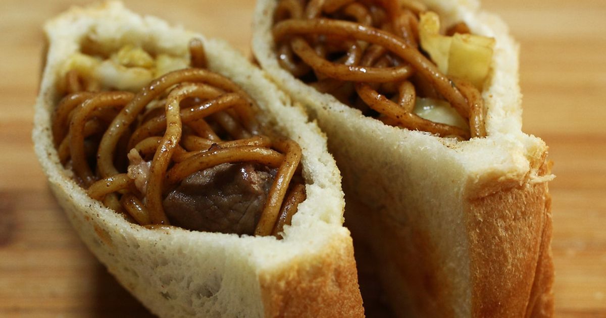 トーストで簡単、焼きそばパン by ぷらっちょ 【クックパッド】 簡単