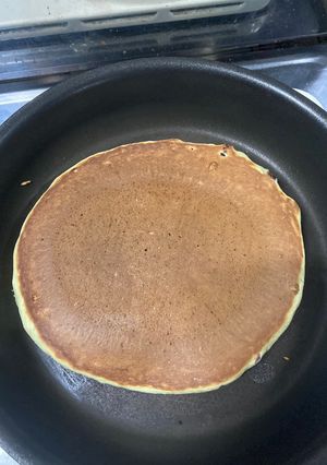 ブルーベリー味　ホットケーキ-レシピのメイン写真