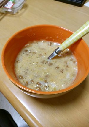 ダイエット小腹満たしに簡単納豆卵かけご飯-レシピのメイン写真