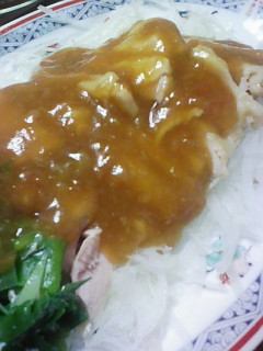 鶏肉の梅あんかけ-レシピのメイン写真