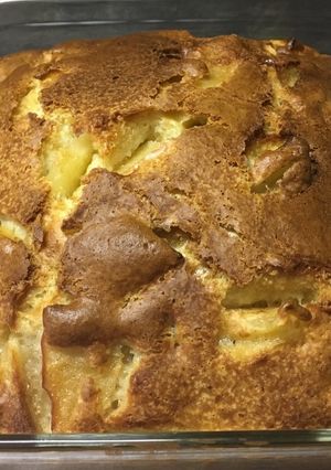 ホットケーキミックスで簡単りんごケーキ-レシピのメイン写真