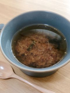 かつお節で即席スープ-レシピのメイン写真