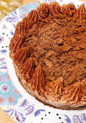 シフォン生地でチョコレートケーキ˚✧₊⁎-レシピのメイン写真