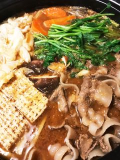 冬はジビエ、牡丹鍋(ぼたん鍋)-レシピのメイン写真