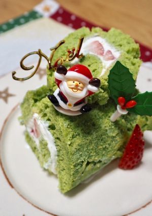 1歳 クリスマスに♩ブッシュドノエル-レシピのメイン写真