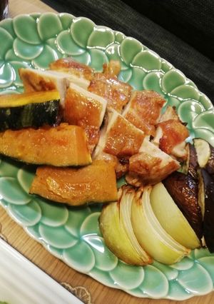 オイスターマヨ漬チキンと野菜のオーブン焼-レシピのメイン写真