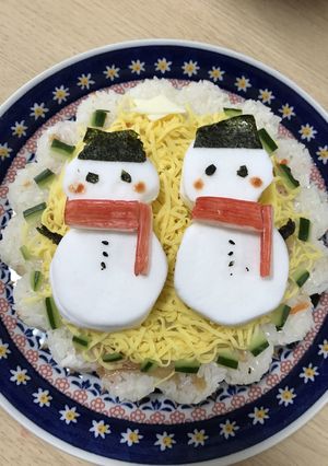 簡単☆クリスマス☆ちらし寿司-レシピのメイン写真
