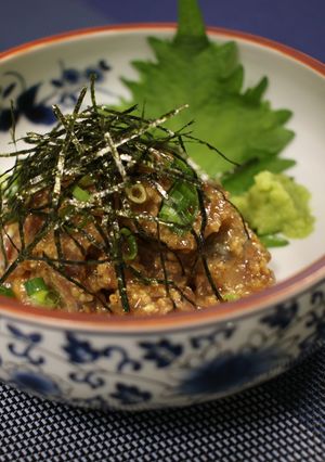 胡麻あじと出汁茶漬け♪-レシピのメイン写真