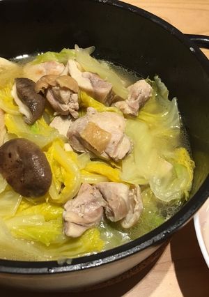 コクうま！ さぶろうべい風 とり白菜鍋-レシピのメイン写真