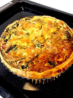 【簡単】ほうれん草とベーコンのキッシュ-レシピのメイン写真