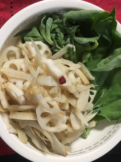 エスニック風根菜とアイスプラントのサラダ-レシピのメイン写真