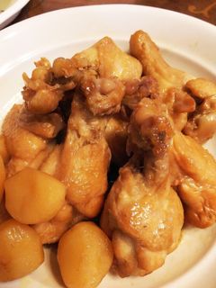 手羽元&菊芋の甘辛煮-レシピのメイン写真