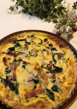 クリスマスパーティーキッシュ-レシピのメイン写真
