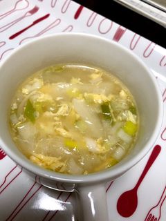 風邪予防にダブルネギスープ-レシピのメイン写真