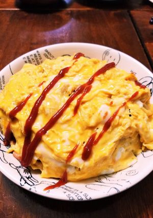 簡単‼️半熟ふわとろオムライス✨-レシピのメイン写真