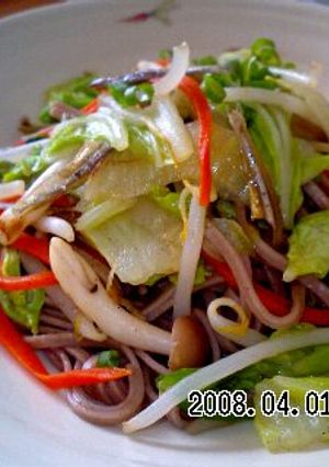 油そうめん ~いりこでCaたっぷり~-レシピのメイン写真