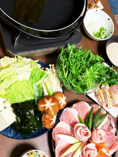 豚 しゃぶしゃぶ 鍋-レシピのメイン写真