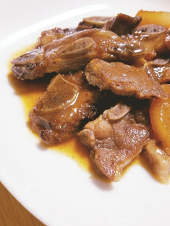 豚スペアリブの甘辛煮-レシピのメイン写真