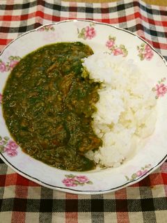 ほうれん草カレー-レシピのメイン写真