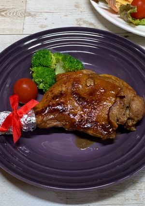 漬け込み焼くだけローストチキン♪-レシピのメイン写真