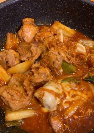 残り野菜で簡単チーズタッカルビ-レシピのメイン写真