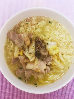 ★アレンジ★サッポロ一番塩ラーメン1-レシピのメイン写真