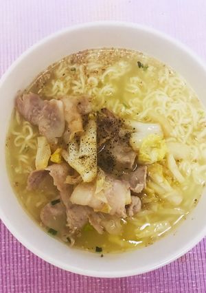★アレンジ★サッポロ一番塩ラーメン1-レシピのメイン写真