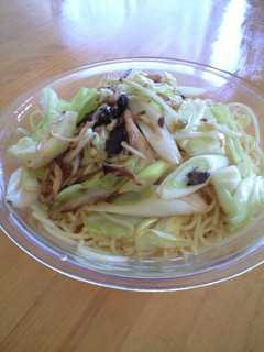 焼き魚の和風パスタ-レシピのメイン写真