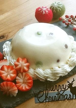 ワクワクするババロアドームケーキ♪-レシピのメイン写真