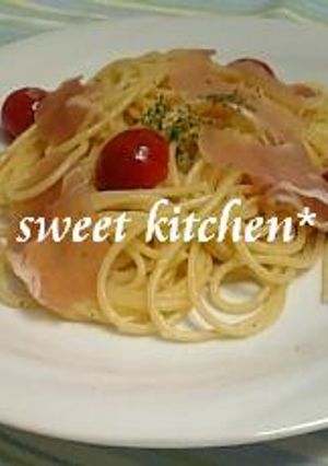 春色✿一人ランチ用パスタ-レシピのメイン写真