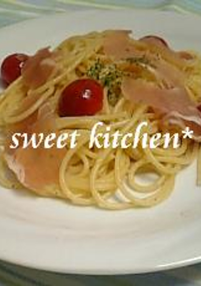 春色✿一人ランチ用パスタ-レシピのメイン写真