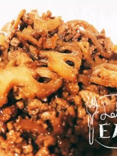 ピリ甘辛!ひき肉きんぴら風炒め煮-レシピのメイン写真