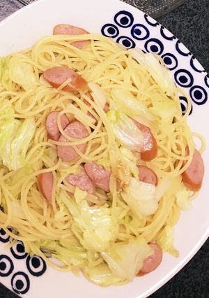 ペペロン好きの旦那絶賛！塩にんにくパスタ-レシピのメイン写真