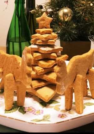 クッキーのクリスマスツリー&トナカイ-レシピのメイン写真