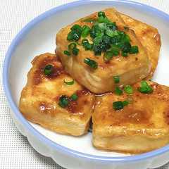 もっちりチヂミ粉で、揚げない揚げ出し豆腐-レシピのメイン写真
