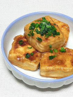 もっちりチヂミ粉で、揚げない揚げ出し豆腐-レシピのメイン写真