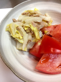 余った白菜とツナの簡単サラダ♪-レシピのメイン写真