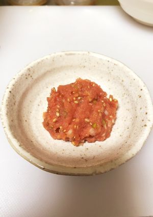 韓国風明太子-レシピのメイン写真