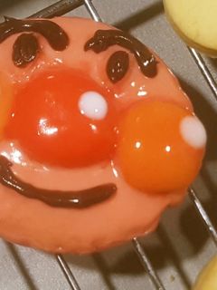 アイシングクッキー:アンパンマン-レシピのメイン写真