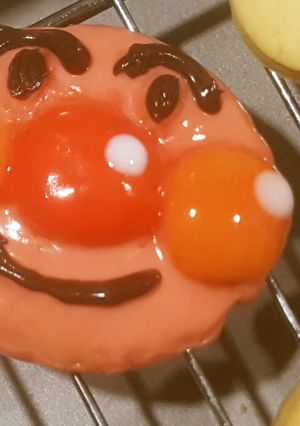 アイシングクッキー：アンパンマン-レシピのメイン写真