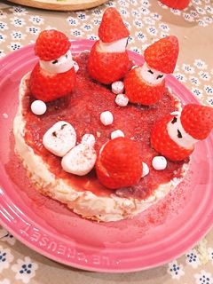 クリスマスに!アイスケーキ-レシピのメイン写真