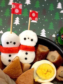 雪だるま☆はんぺん☆お鍋♩おでん♩キャラ-レシピのメイン写真