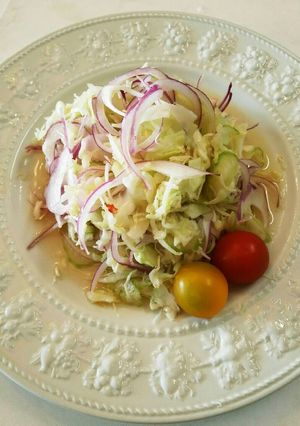 ナムプラードレッシングのキャベツサラダ-レシピのメイン写真