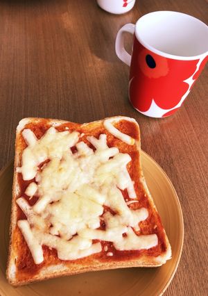 簡単！ピザトースト-レシピのメイン写真
